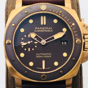 Panerai Submersible automatic 47mm watch brown