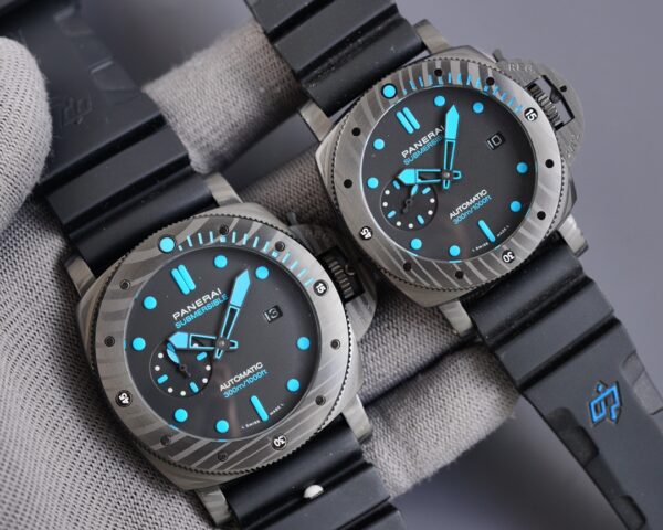 Panerai Submersible automatic 47mm and 42mm watch(black) - Image 2