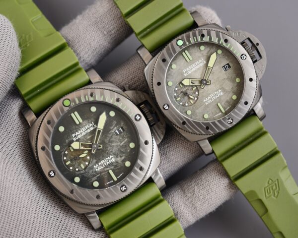 Panerai Submersible automatic 47mm and 42mm watch (green ) - Image 2